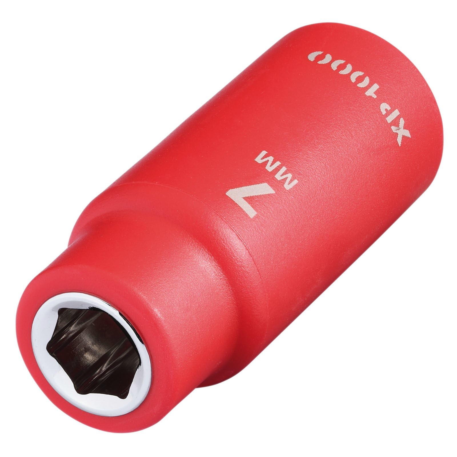 Draper XP1000 18744 VDE Socket, 1/4" Sq. Dr., 7mm