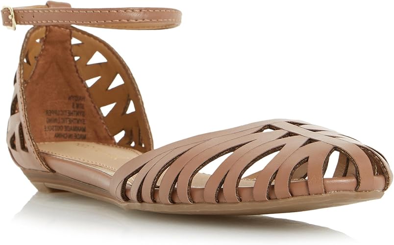 closed toe huarache heels