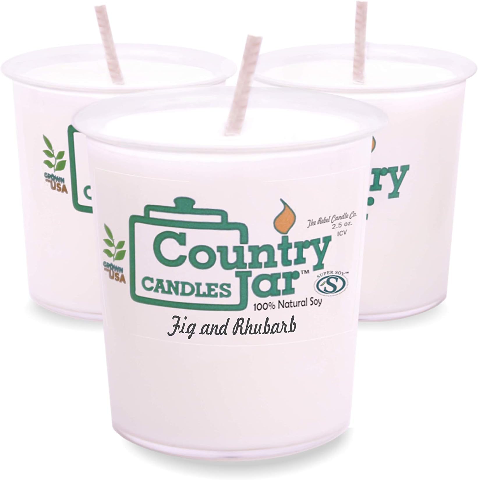 Country Jar Frankincense and Myrrh Votive Sampler (3-Pack) 100% Natural Soy (3 OR More Sale!)