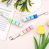 Leikedun 3Pcs Keyboard Fidget Toy 4-Button Keychain Stress Relief Clicker view 5