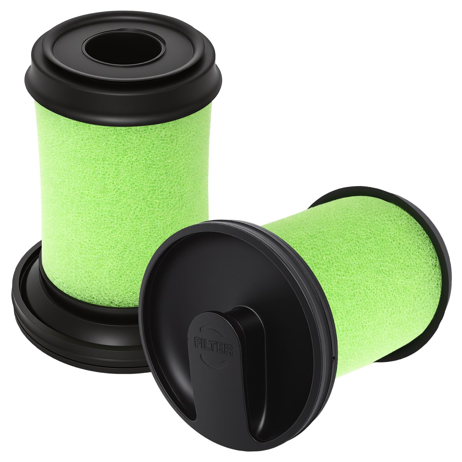 Wadoy Multi Filter for Compatible with Gtech Multi Cordless Vacuum Cleaner Washable Foam Filter for Compatible with Gtech Spare Parts (Pack of 2)