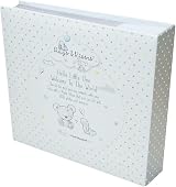 Widdle Celebrations Baby First Photo Album 4x6 200 Photos White Memo Unisex view 3