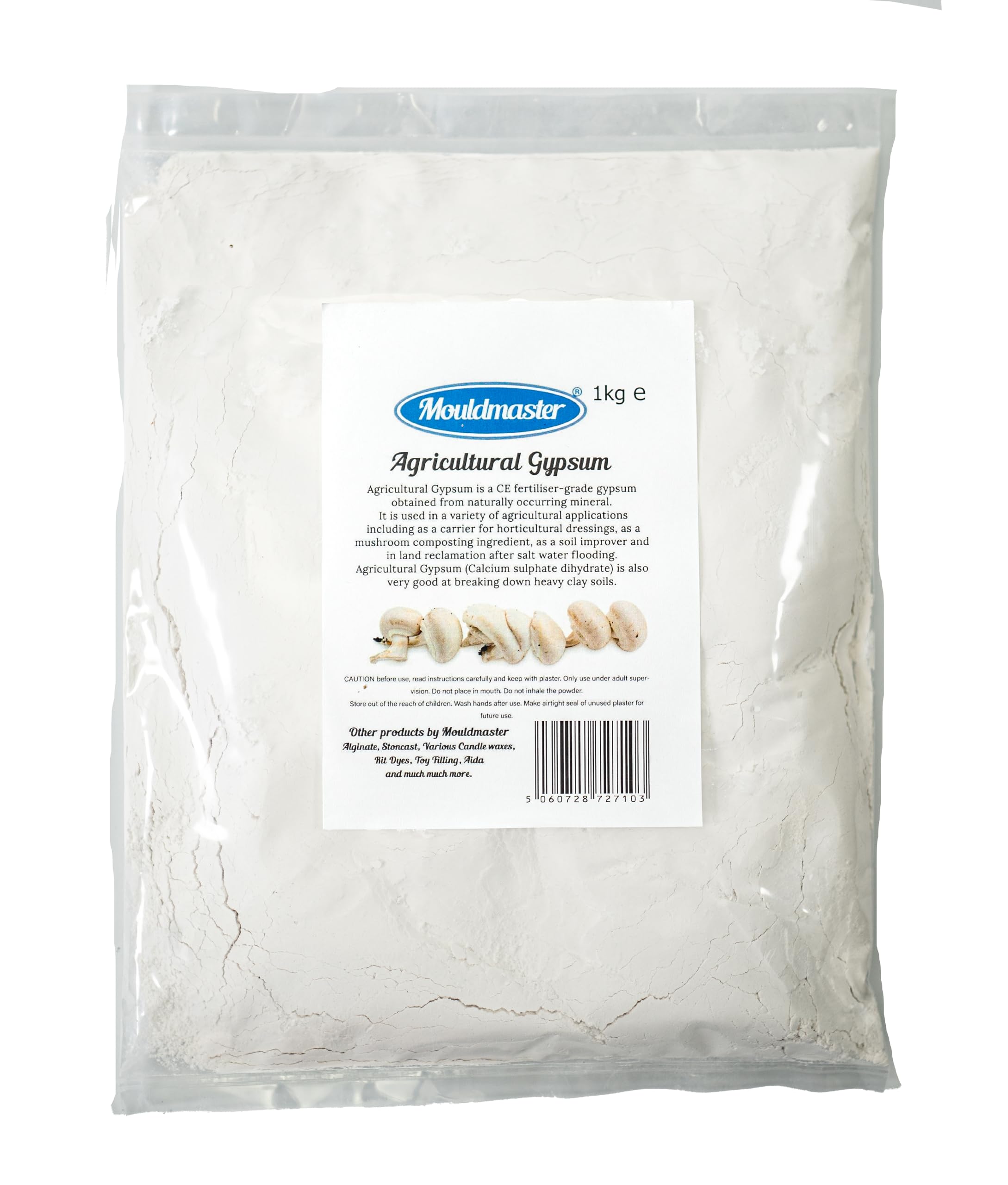 Mouldmaster Agricultural Gypsum 1Kg