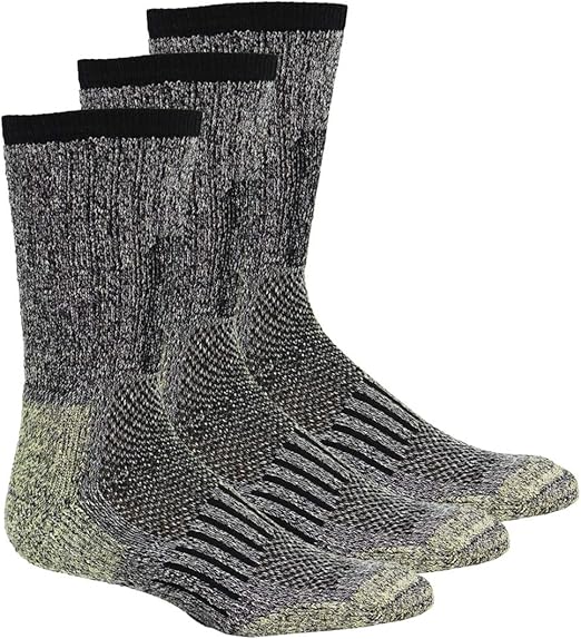 dickies men's kevlar reinforced steel toe crew socks