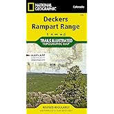 Deckers, Rampart Range Map (National Geographic Trails Illustrated Map, 135)