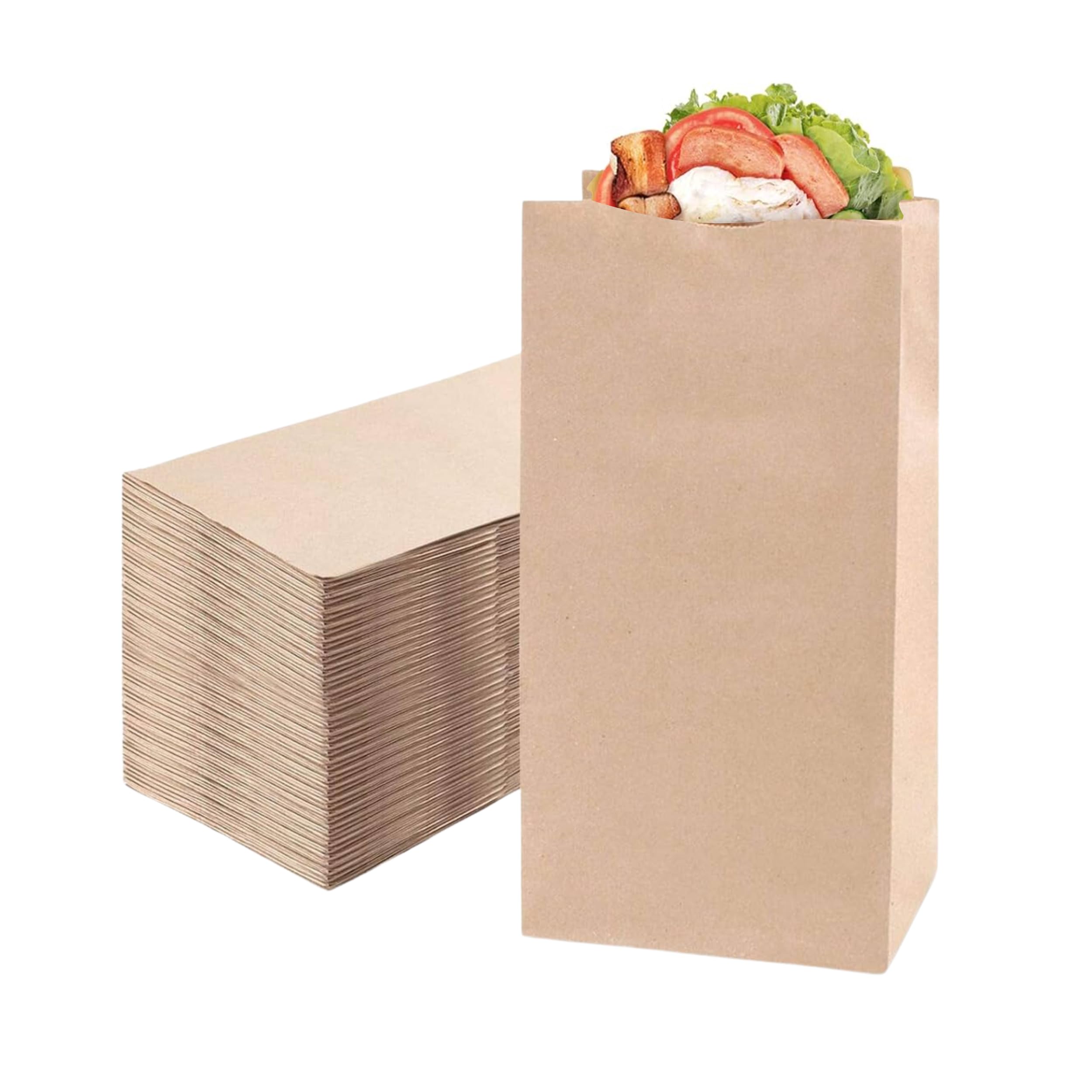 Photo 1 of Perfect Stix - Perfect Stix Brown Bag 4lb 40- 2mwhite 4 lb Brown Bag- Pack of 40 Bags