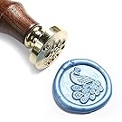 UNIQOOO Arts & Crafts Peacock Wax Seal Stamp-Great for Embellishment of Envelopes, Invitations, Wine Packages, etc- Exceptional Gift Idea for Creative types and Everyone In-between