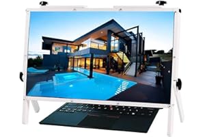 Desktop Screen Magnifying Glass 3D High-Definition Laptop Screen Magnifier, Hd Screen Amplifier Compatible with