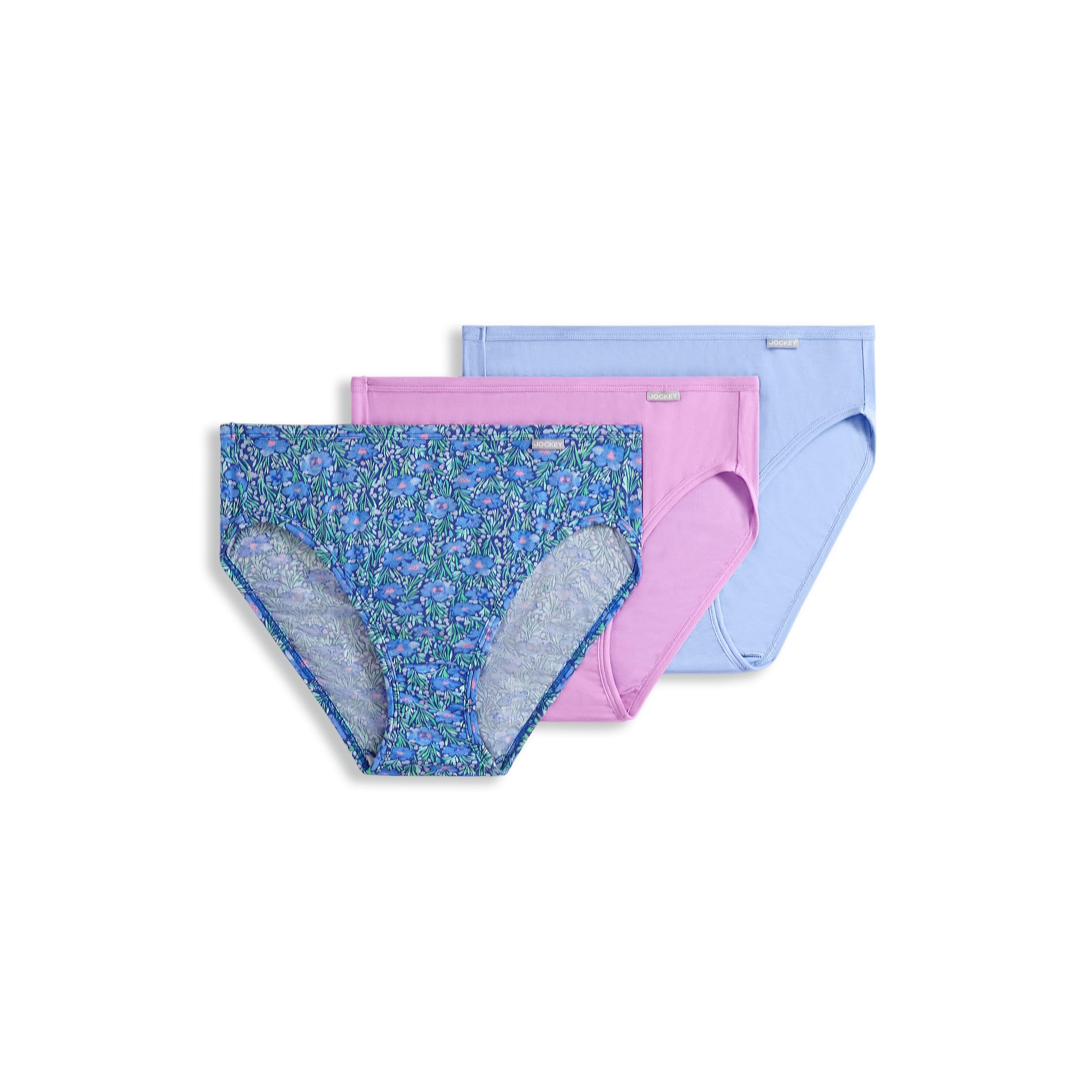Jockey Women's Underwear Supersoft French Cut - 3 Pack, Ditsy Bloom, 9 Image