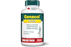 Genacol Plus – Glucosamine and Collagen Supplement | Support Joint Health and Helps Relieve Joint Pain in Hips, Shoulders, An