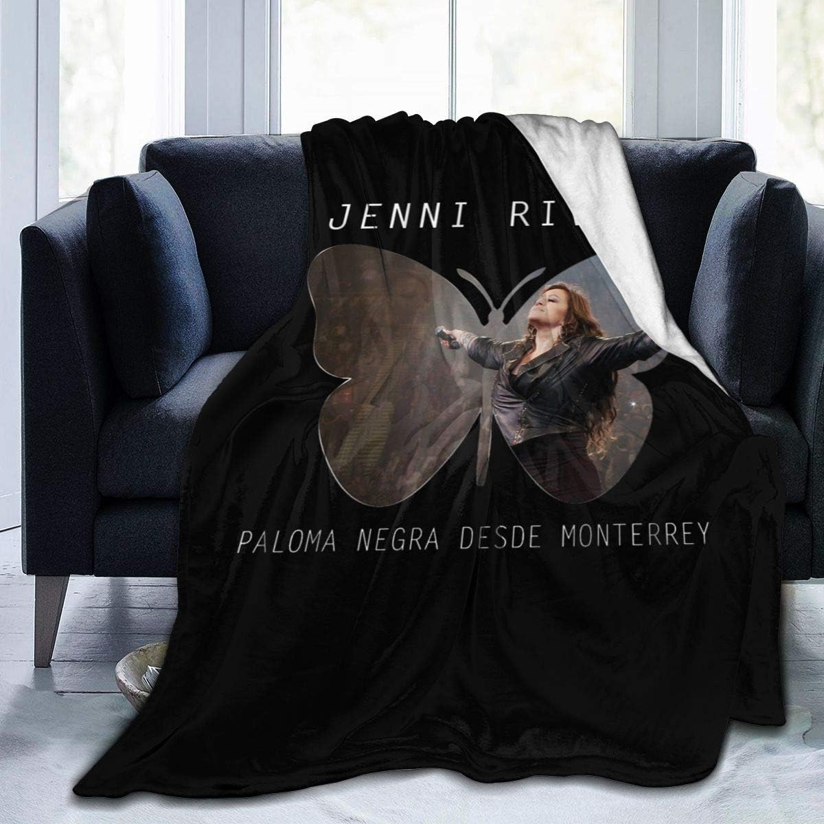 NOT Jenni Rivera Digital Printed Ultra-Soft Micro Fleece Blanket Soft Warm 50"x40"