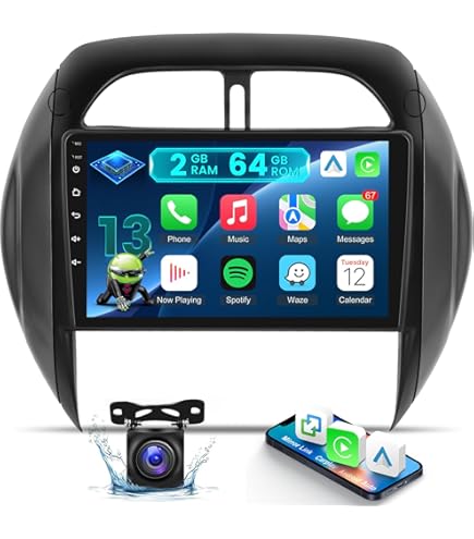Amazon.com: [8 CORE 4G+64G] Car Radio for Toyota RAV4 2003 2004