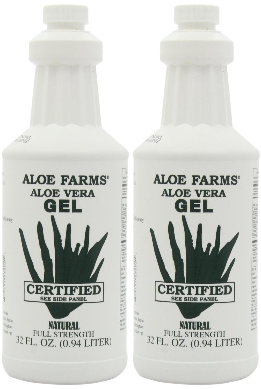 Aloe Farms Aloe Vera Gel Organic, 32-Ounce Bottle (Pack of ...
