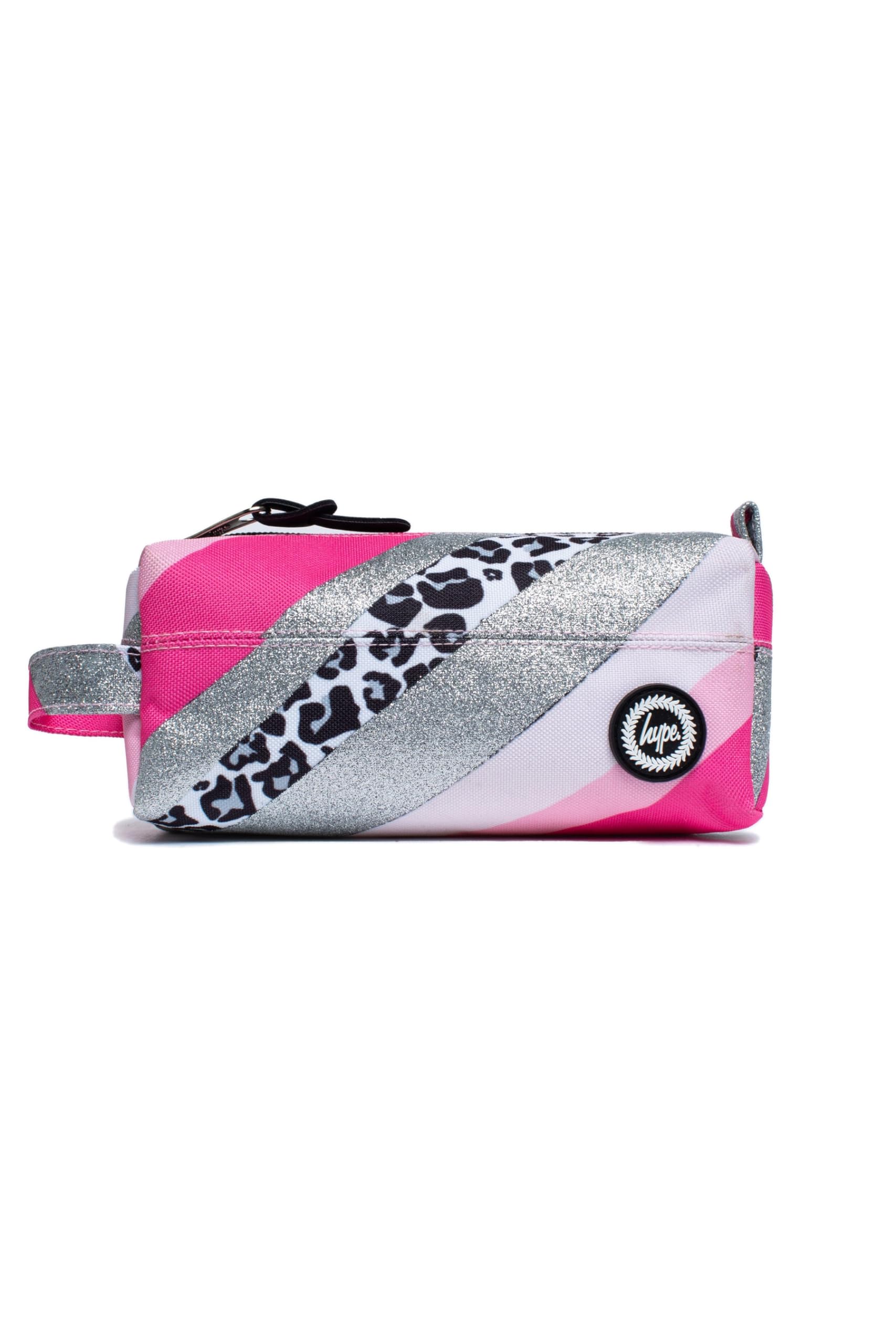 Hype Glitter Leopard Wave Pencil CASE