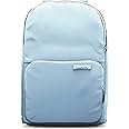 BREVITE The Backpack- Casual daypack backpacks for every function. Compact but spacious 18L aesthetic traveling backpack with laptop compartment. (Misty Blue)