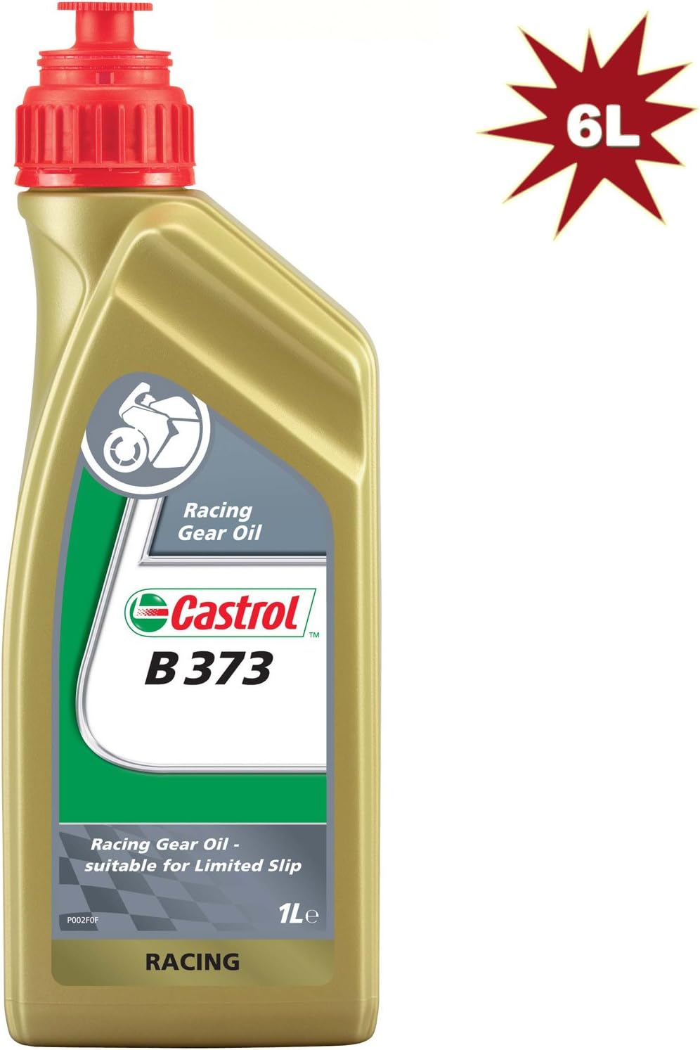 Castrol B373 SAE 90 - Racing Gear Oil API GL-6 CAS-1861-8730, 6L: 6x1L