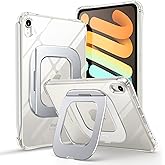 SUPCASE for iPad Mini 7 A17 Pro 2024 Case with Stand (Unicorn Beetle Prism), [Anti-Scratch] [Support Apple Pencil Charging] Slim Protective Clear Cover for iPad Mini 7th/6th Generation 8.3 Inch, Clear