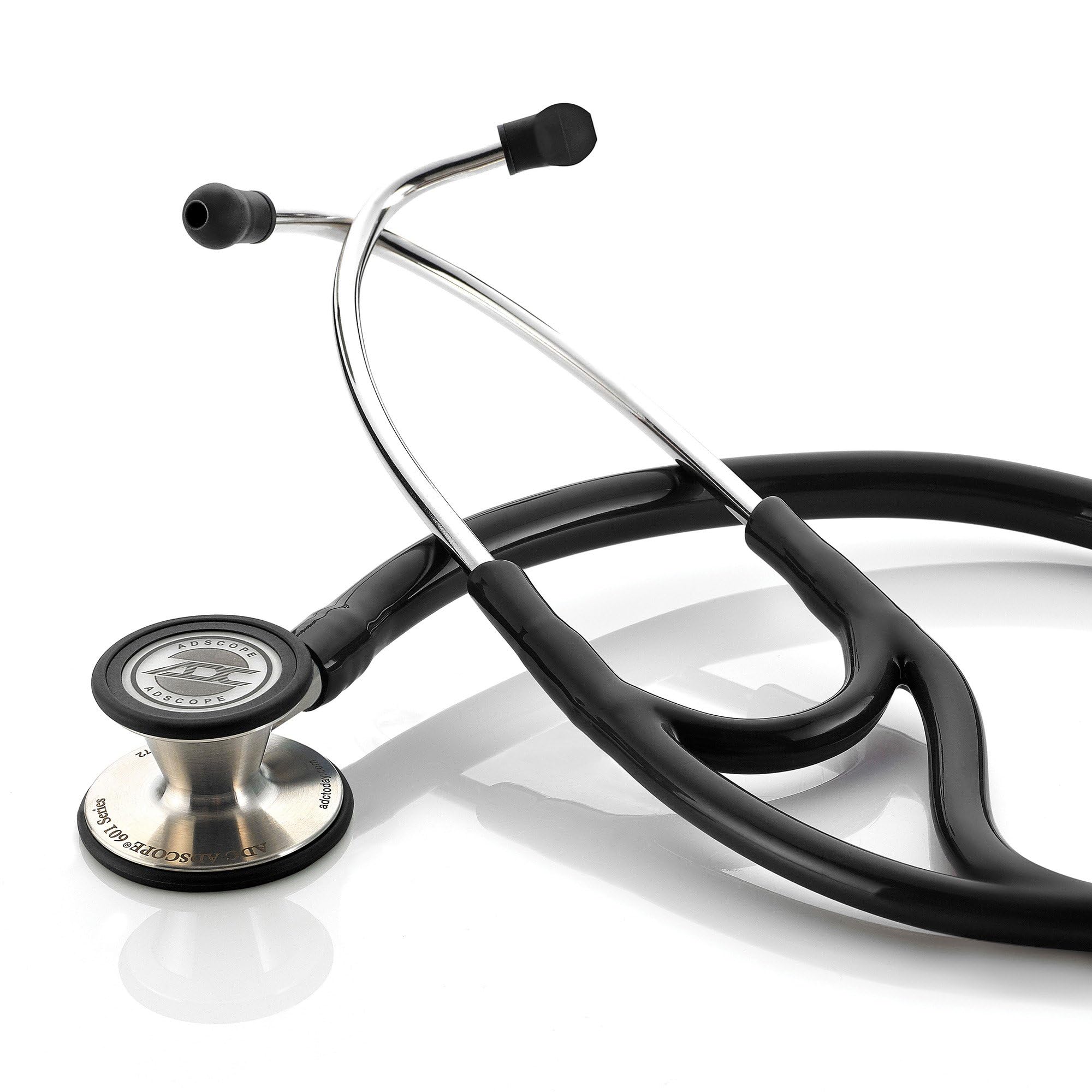 Adscope 601 Stethoscope, Black 19 Inch Tube 601BK, 1 Ct