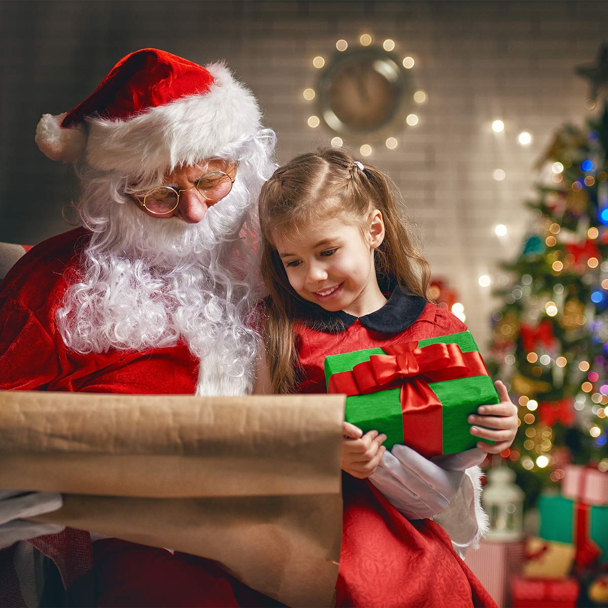 サンタクロースコスチュームアクセサリー Unomor クリスマス用 B07gwltbqz ヒゲとウィッグセット サンタ ままごとごっこ遊び 送料0円 Www Porticodemexico Com