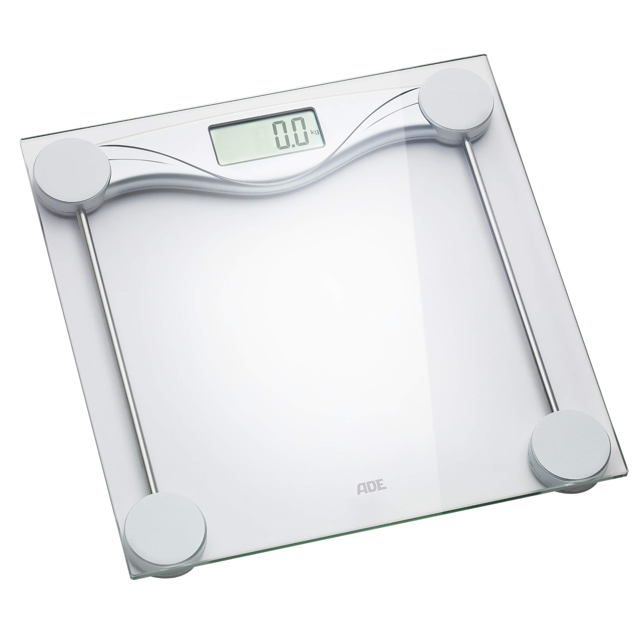 ADE BE1510 Olivia Digital Bathroom Scale, One Size, 180 kg, Silver
