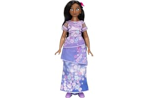 Disney Encanto Isabela Fashion Doll with Dress, Shoes & Hair Pin