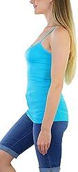 ToBeInStyle Women's Fitted Spaghetti Strap Camisole