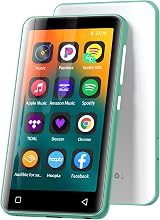 innioasis MP3 Player 4.0 inch Touch Screen Bluetooth 4.2 WiFi 80GB Green view 1