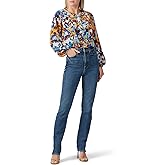 Prabal Gurung Collective Rent The Runway Pre-Loved Ochre Floral Ruffle Front Blouse