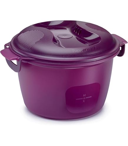 Cocotte-minute Micro-ondes Tupperware 3L - Bordeaux - Autocuiseur Micro-onde Neuf