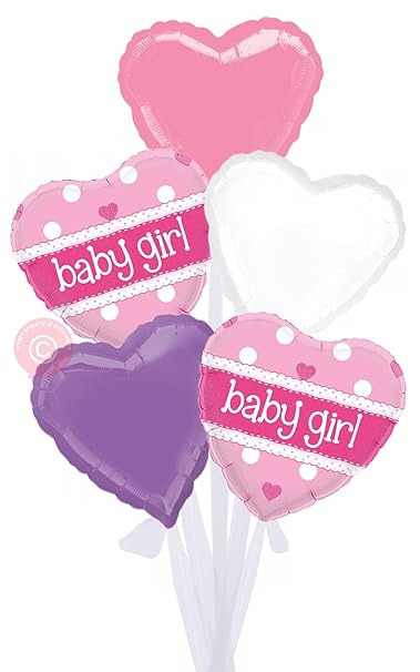 Bloonaway Inflated Baby Shower Helium Balloon Delivered In A Box 10