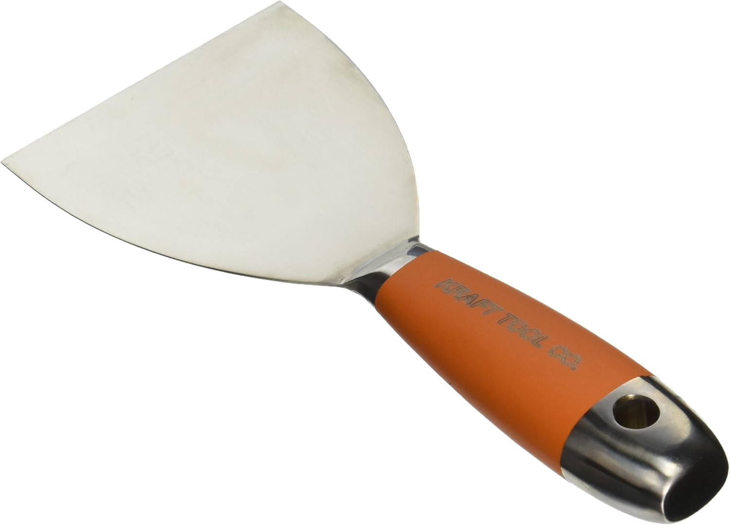 Kraft Tool DW729PF All Stainless Steel Joint Knife with Sure Grip Handle, 4-Inch