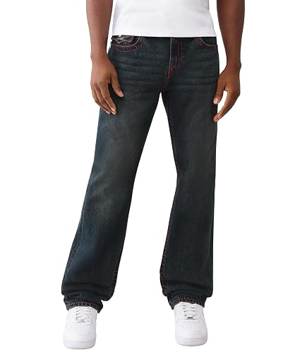 True Religion Ricky Super QT Jeans for Men | Gritstone Grey Wash