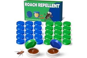 SEEKDIT 32PCS Roach Bait & Killer – Effective Cockroach Repellent and Gel for Quick Elimination of Indoor Roach Nests, Suitable of Roaches, Easy to Use, Perfect Solution for Hard-to-Reach Areas.