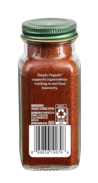 SIMPLY ORGANIC ORGANIC CAYENNE, 2.5 OZ