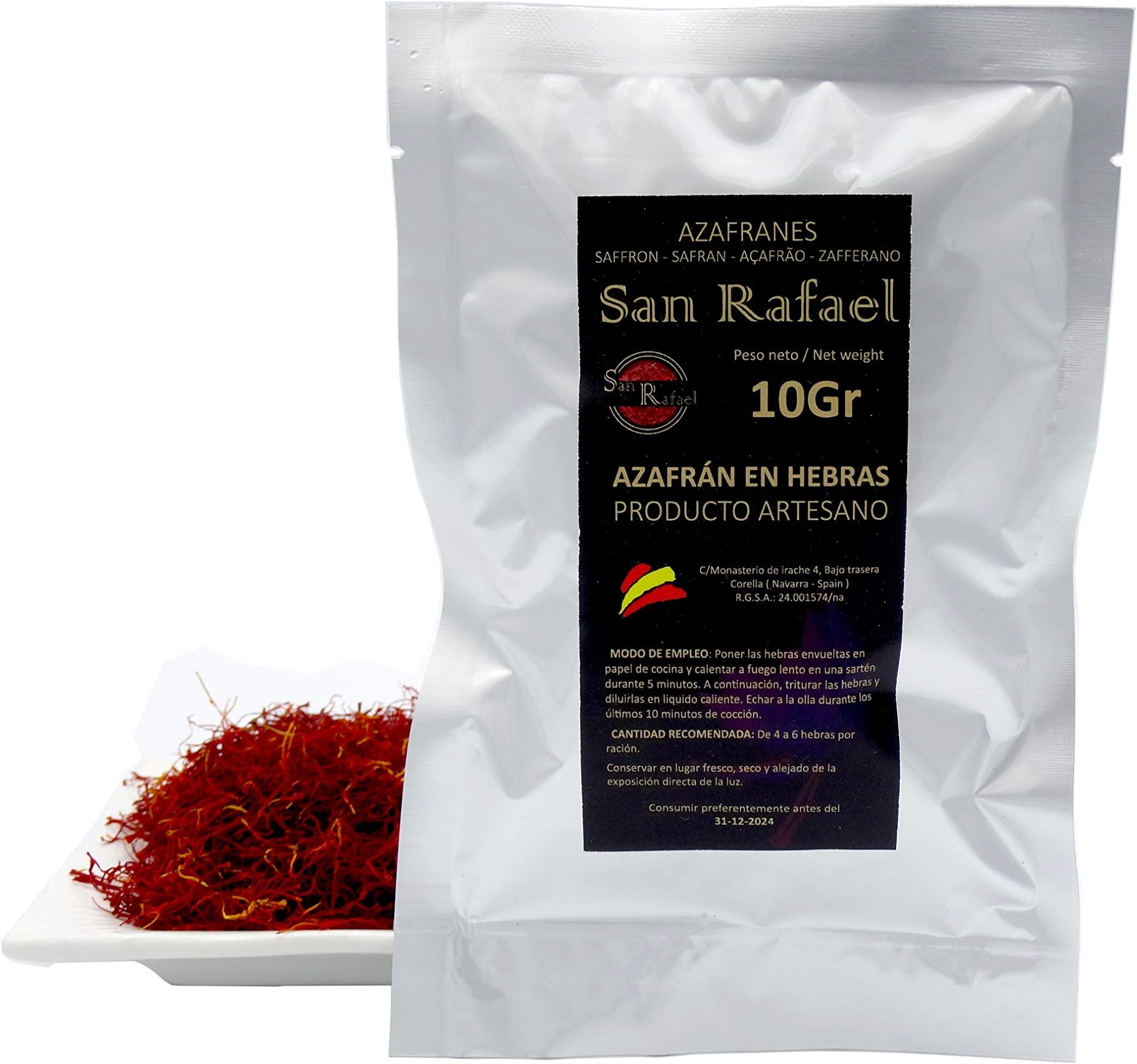 SAN Rafael - Saffron Strand Grade A Premium Qualit (10Gr)