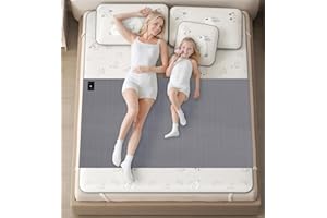 KLASLAV Grounding Sheets,for All Mattress Size,Organic Cotton + Silver Fiber,Grounding Sheets Sleeping Earth Grounded Mat, with Cord (35 * 90IN-Grey)