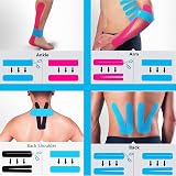 ANAMPION Kinesiology Tape Precut 3 Rolls 60 Strips 5m Waterproof Variety Pack view 6
