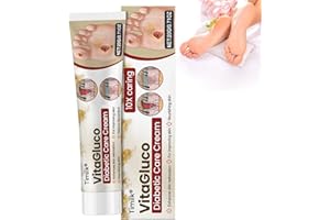 CRAZYLEAF Timilk VitaGluco Diabetic Care Cream, VitaGluco Diabetes Treatment cream, Diabetics Skin Relief cream, Diabetes Treatment, Foot Care - Keep Feet Healthy (1PC)