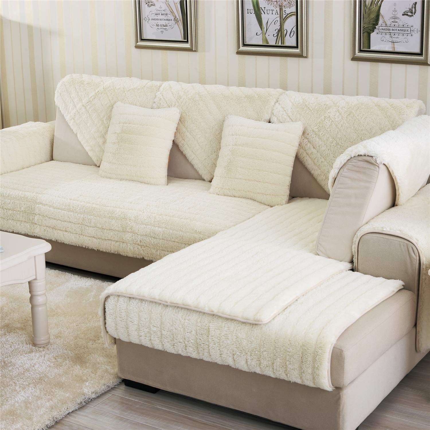 Best velvet plush sofa cover