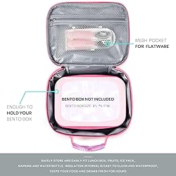 mibasies Kids Lunch Bag for Girls Toddler Insulated
