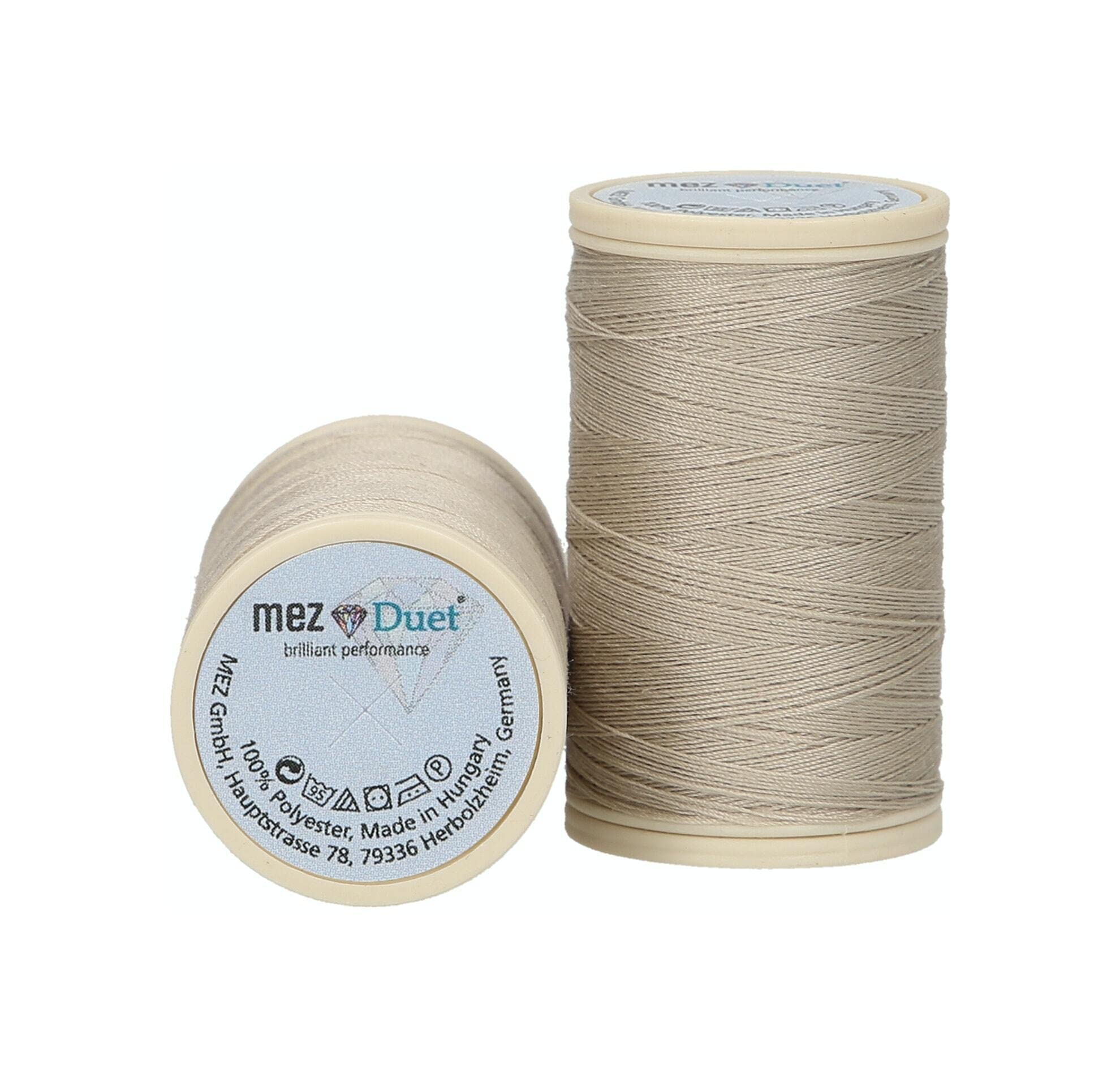 MEZ Duet Strength 100 4646100, Polyester, 03033 Hellbraun, Hellbraun