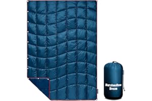 marshmallow dream Camping Blanket, Packable Puffy Blanket Down Alternative Blanket Lightweight Windproof Resistant for Outdoors,Hiking, Backpacking,Beach,Car,Picnic,Stadium 52x75in