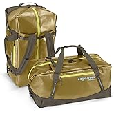 Eagle Creek Migrate 90L Travel Backpack Duffle Bag with Tuck-Away Backpack Straps, Full-Access Wide Mouth Opening & Seamless Bottom Bathtub Construction, Field Brown