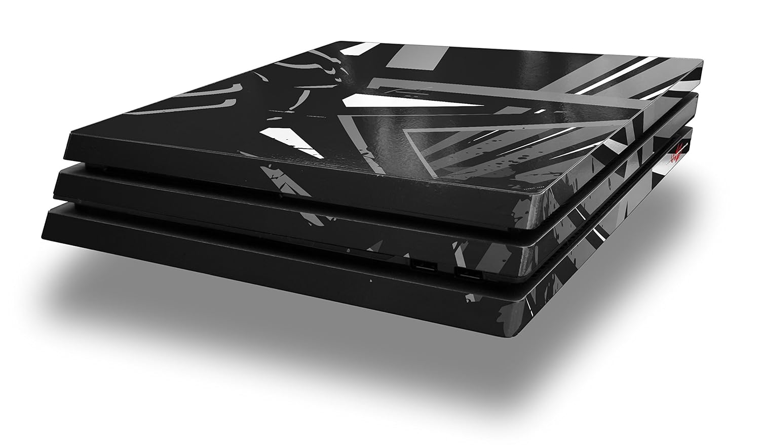 WraptorSkinz PS4 Pro Skin Baja 0023 White Decal Style