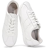 Project Cloud Genuine Leather Sneakers for Women – Womens Sneakers with Memory Foam Insole – Lightweight & Non Slip Womens Shoes – Stylish Spring Shoes for Women 2026 (Lynn)
