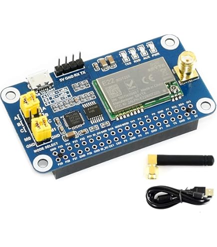 Amazon.com: Waveshare SX1262/SX1268 LoRa HAT, Compatible with
