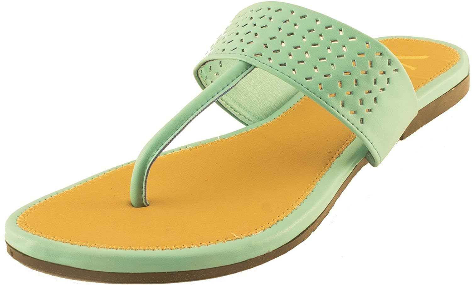 green slippers ladies