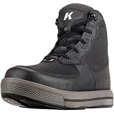 Korkers Men's Stealth Sneaker Wading Boot with Fixed Kling-On Rock Soles