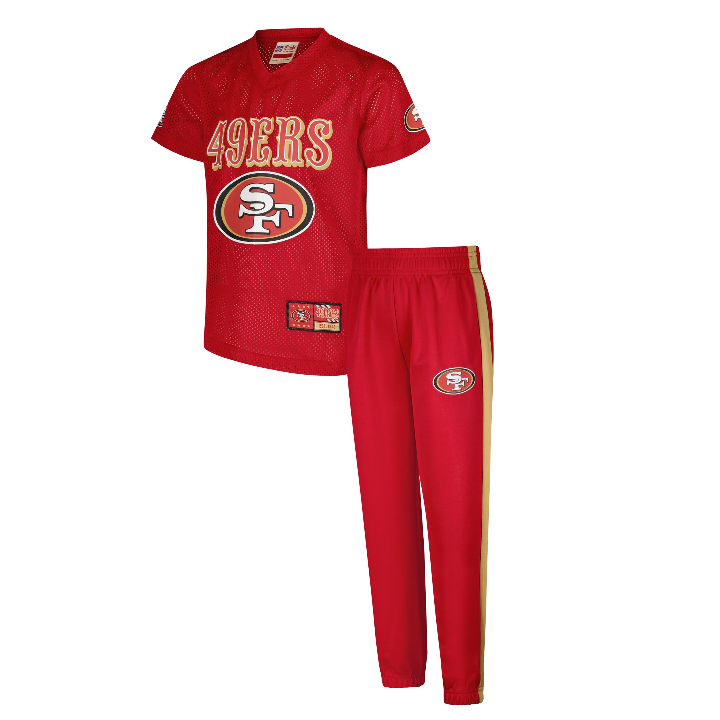 Ultra Game Boys' Standard Uniform Set, Team Color, 8