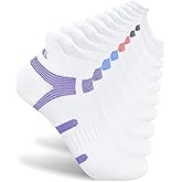 Trusiel Women Ankle Compression Athletic Running Socks No Show Low Cut 5 Pairs